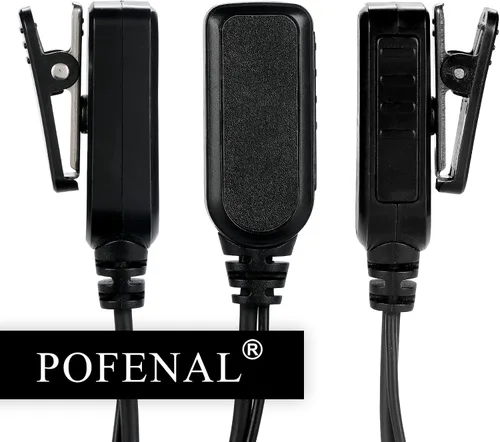 Miniatura 7 de Walkie Talkie Auricular con micrófono, diseño en forma de G de ajuste seguro para Retevis RT22/RT68/RT21/H-777/RT86, compatible con Baofeng