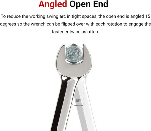 Miniatura 3 de TEKTON - Llave combinada (0.472 pulgadas).