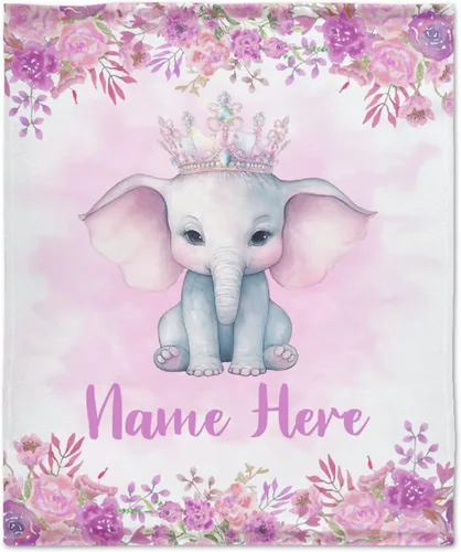Miniatura 17 de Manta personalizada con nombre, suave, acogedora y ligera, con nombre para sofá o cama, regalo personalizado, unisex, tamaño XS, 40 x 30 pulgadas