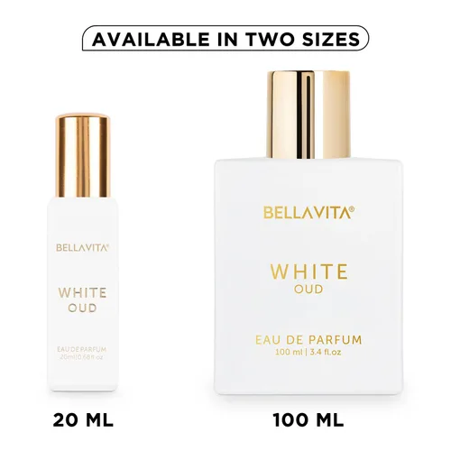 Miniatura 8 de Bellavita Luxury WHITE OUD Eau de Parfum 0.7 fl oz (0.7 onzas líquidas) Perfume de tamaño de viaje para hombres y mujeres Notas afrutadas