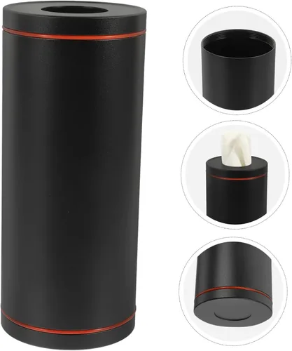 Miniatura 9 de Caja de almacenamiento de pañuelos para coche, organizador de papel, organizador de papel, soporte para pañuelos de escritorio, suministros