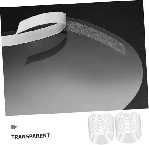 Miniatura 7 de GALPADA 50 protectores de ojos para corte de pelo, viseras de plástico transparente para uso en peluquerías, maquillaje y corte de cabello, diseño