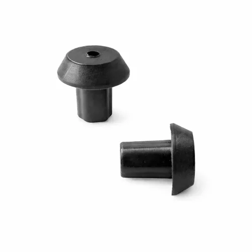 Miniatura 6 de Paquete de 16 patas de goma WB2K101 para estufa de gas de repuesto compatibles con G-E Ken-More, rejas de quemador de estufa de gas de 1/4 pulgadas