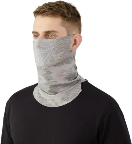 Miniatura 10 de Máscara facial de seda de hielo para hombres y mujeres, polaina de cuello UPF 50+ para protección solar, pasamontañas refrescantes para deportes al