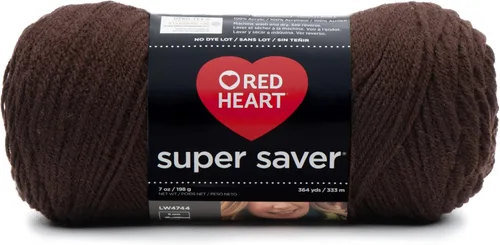 Miniatura 4 de Red Heart Super Saver - Ovillo de estambre, Aran Fleck