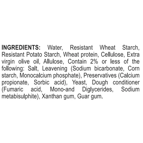 Miniatura 3 de La Banderita Carb Counter CERO carbohidratos netos Tortillas de flores de 8 pulgadas Certificado Keto 11.8 onzas 8 unidades (paquete de 4)