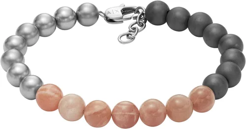 Miniatura 7 de A X Armani Exchange - Pulsera de cadena de acero inoxidable para hombre