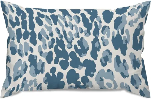 Miniatura 87 de ArogGeld Funda de almohada para sofá, guepardo y leopardo, estampado de leopardo, funda de cojín decorativa de granja para sala de estar
