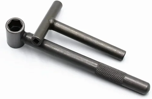 Miniatura 6 de Herramienta de válvula de scooter para motocicleta, llave de reparación de válvula de motor de taquilla Ajuste de la herramienta hexagonal