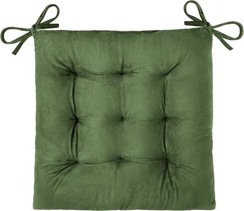 Miniatura 9 de OVOV 1 paquete de cojines para sillas de comedor, cojines de asiento suaves para sillas de escritorio de cocina, cojines cuadrados para sillas