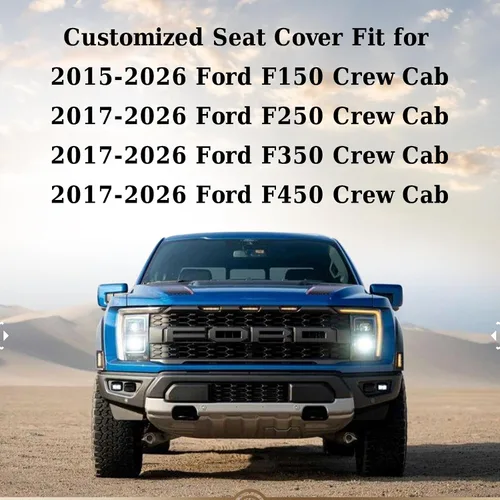 Miniatura 7 de Coverado Fundas de asiento delantero, protector de asiento de lona impermeable para cojines de asiento de automóvil para niños y perros, compatible