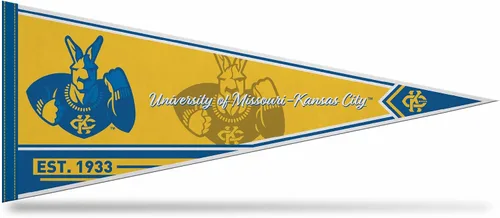 Miniatura 58 de Rico Industries NCAA Banderín Clásico de Fieltro para Decoración de Pared de 12" x 30" - Ideal para Decoración del Hogar/Dormitorio/Cueva de Hombre