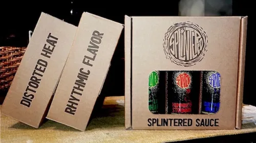 Miniatura 3 de The Splintered Sauce Hot Sauce Trio – Carolina Reaper Paquete variado con deliciosos maridajes de frutas, arándanos, fresas, piña, perfecto