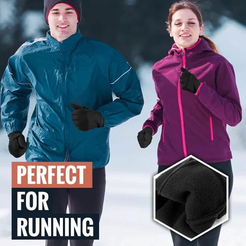 Miniatura 7 de OZERO - Guantes térmicos de invierno para hombres y mujeres, pantalla táctil, resistentes al agua, resistentes al viento, antideslizantes