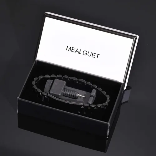 Miniatura 6 de MEALGUET - Pulsera de acero inoxidable con texto inspirador grabado, regalo de cumpleaños, de graduación, de mamá o papá, regalo de Navidad
