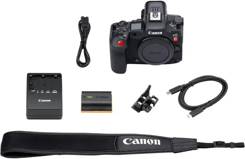 Miniatura 8 de Canon Cámara de cine sin espejo EOS R5 C (5077C002) + lente Canon de 0.630 in (5051C002) + tarjeta SD resistente Sony de 64 GB + kit de filtro +
