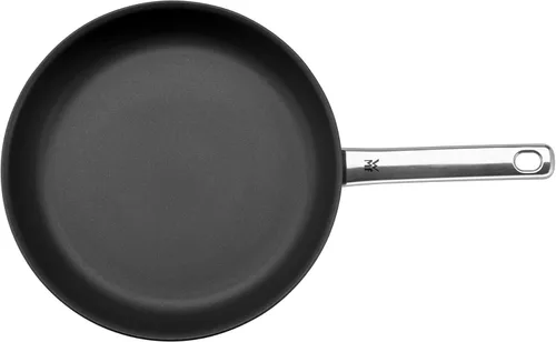 Miniatura 4 de WMF Sartén profesional para carnes de 11.0 in, ideal para sellar, material multicapa, control de calor rápido, sartén recubierta Negro