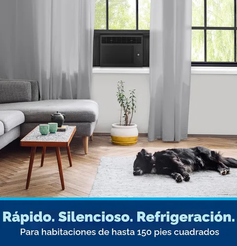 Miniatura 2 de GE - Unidad de aire acondicionado para ventana, 5,000 BTU para habitaciones pequeñas de hasta 150 pies cuadrados. Con ventilador ajustable manual