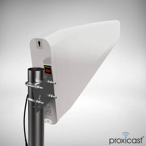 Miniatura 3 de Proxicast Banda ultra ancha de 9/11 dBi de alta ganancia 4G / 5G / CBRS/WiFi/Banda de seguridad pública Antena Yagi direccional LPDA para exteriores
