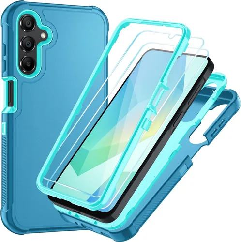Miniatura 13 de Funda para Samsung Galaxy A16 5G: Cubierta de Teléfono a Prueba de Golpes de 3 Capas con Protector de Pantalla HD, Protección Híbrida Protectiva