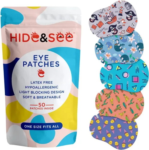 Parches adhesivos para el cuidado de la piel de los niños (Explorer) - Parche para ojos de bebé para tratamiento de ojos perezosos - Parches para