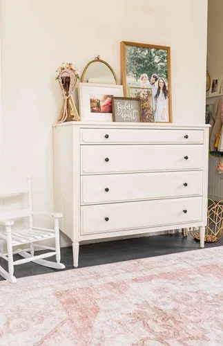 Miniatura 8 de Hauteloom Meyly - Alfombra para sala de estar y dormitorio, lavable a máquina, casa de campo, 2 x 2 pies 11 pulgadas