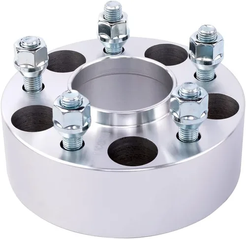 Miniatura 6 de 4 espaciadores de rueda centrados 5x115 de 2 pulgadas con pernos de 0.551 x 0.059 in de diámetro del cubo de 2.815 in compatibles con Dodge 5 Lug