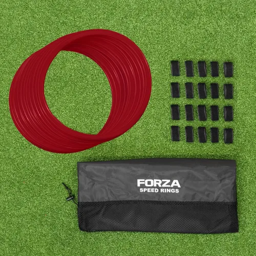FORZA Anillos de agilidad | Mejora tu velocidad y equilibrio con aros multideporte, disponibles en 10 colores
