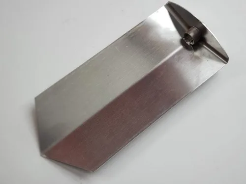 Miniatura 5 de Pala de alcantarillado para tubos de alcantarillado de 7.9 in de diámetro o más grande. Fabricado en Estados Unidos fuera de acero inoxidable.