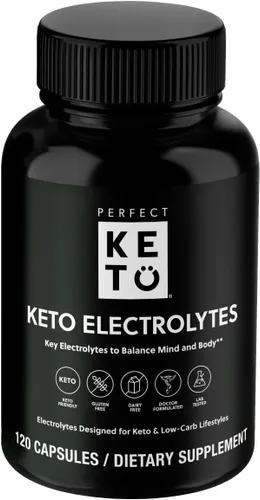 Miniatura 6 de Perfect Keto Polvo de hidratación de electrolitos Apoya la hidratación, la recuperación y el sistema inmunológico saludable Sin azúcar, bajo
