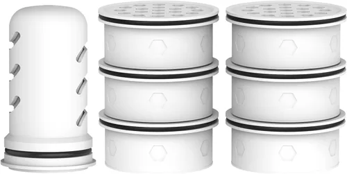 Miniatura 11 de MARRIOTTO - Filtro de agua de repuesto para dispensador LS Home - Jarra de 18/7 tazas, 2 membranas de microfiltro y 4 filtros de carbón activado +