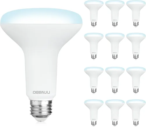 Miniatura 21 de DEGNJU Bombilla LED BR30, Luces de Inundación Regulables para Interiores CRI80 7W Equivalente a 65W 2700K Blanco Suave 650 Lúmenes, 15000 Horas