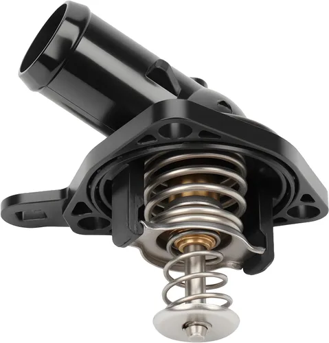 Miniatura 48 de Ensamble de carcasa de termostato IRONTEK con sensor 2L2Z8592AA para Ford Explorer 2002-2010, Explorer Sport Trac 2007-2010, para Mercury