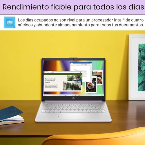 Miniatura 7 de HP 14 Laptop Student Business 2025 Flagship Computer, Copilot de IA, CPU Intel de 4 núcleos de 13ª generación, 16GB de RAM, 628GB de almacenamiento