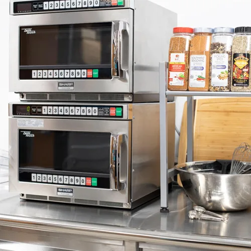 Miniatura 4 de Sharp R-CD1800M - Horno de microondas comercial, TwinTouch resistente con doble touchpads, 1800 vatios, 0.75 pies cúbicos de capacidad, acero