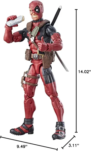 Miniatura 11 de Figura de acción Marvel Legends Series 12", Deadpool