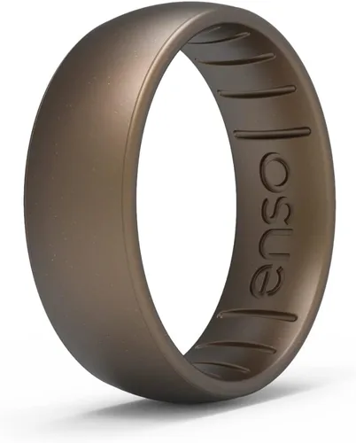 Miniatura 13 de Enso Rings - Anillo de silicona Classic Elements Fabricado en los Estados Unidos Cómodo, transpirable y seguro