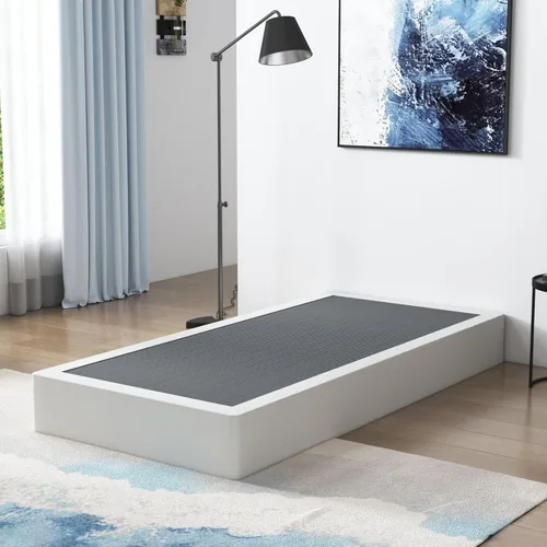 Miniatura 16 de Vehowy Base de resorte de 4 pulgadas para cama king, base de resorte solo tamaño king, base de colchón de servicio pesado, base de cama de metal