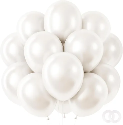 Miniatura 16 de RUBFAC 65 piezas de globos de 12 pulgadas, kit de globos rojos, negros y blancos con confeti y cintas para cumpleaños, bodas, baby shower, Negro