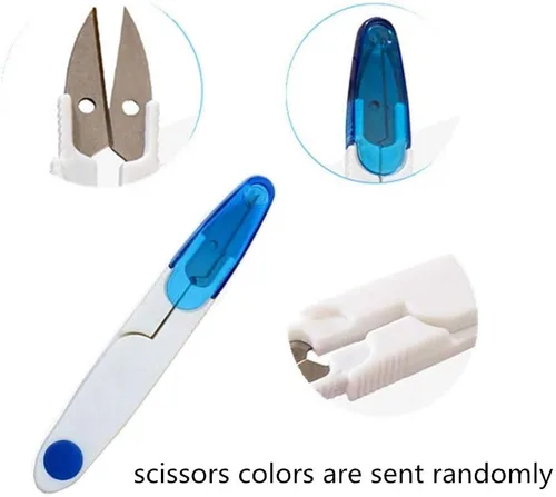 Miniatura 3 de FQTANJU Cintas y tijeras bordadas de encaje de margaritas de 5 yardas (color al azar)