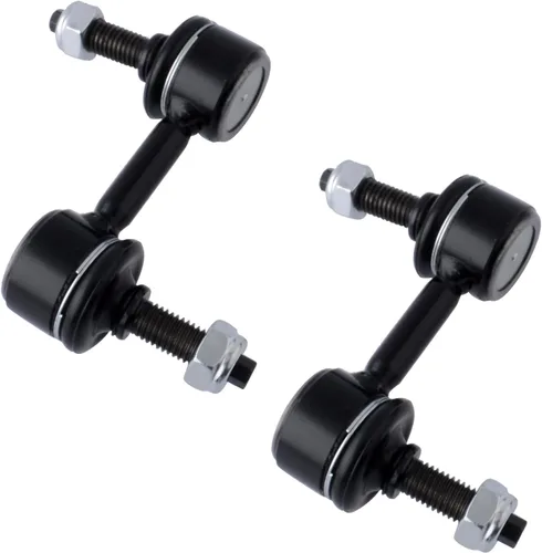Miniatura 5 de 2 paquetes de kit de enlace de barra estabilizadora Compatible con Jeep TJ 1997-2006, enlace de barra antivuelco delantera Compatible con Jeep