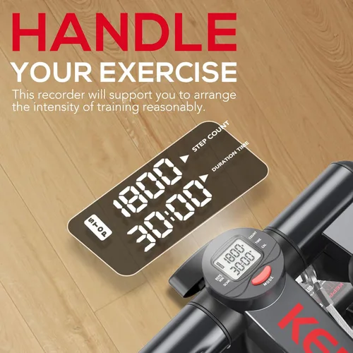 Miniatura 8 de KeppiFitness Steppers for Exercise at Home, Stair Stepper with Resistance Bands for Home Cardio Exercise - FITSTEP Series