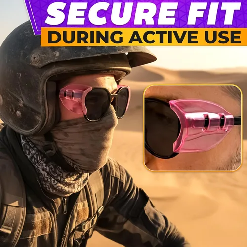 Miniatura 7 de BURIUS Protectores laterales de seguridad para lentes con clip – Se ajustan al 98% de las gafas Protecciones ligeras de laboratorio para 3
