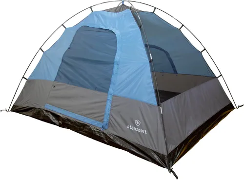 Miniatura 2 de Stansport Trinity River - Tienda de campaña para 6 personas, tienda de campaña familiar de 3 estaciones con lluvia de longitud completa, loft