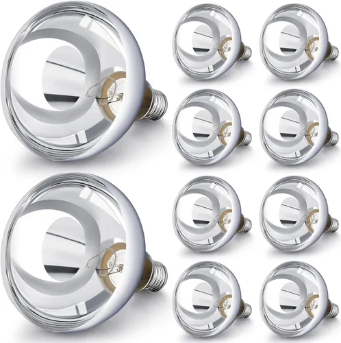 Miniatura 16 de VIHOSE Paquete de 4 lámparas de calor de 125 W, 120 V, R40, bombillas incandescentes de vidrio, bombillas de calefacción incandescentes para re