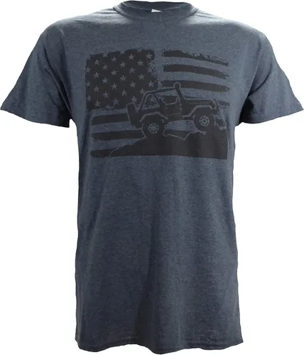 Miniatura 9 de Americana Off-Road en un oscuro Heather T Shirt