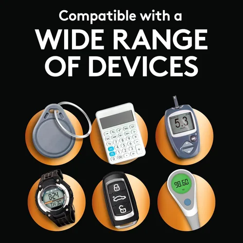 Miniatura 9 de Duracell Batería de litio 2032, paquete de 1 unidad (paquete de 1) características de seguridad para niños, compatible con Apple AirTag, llavero