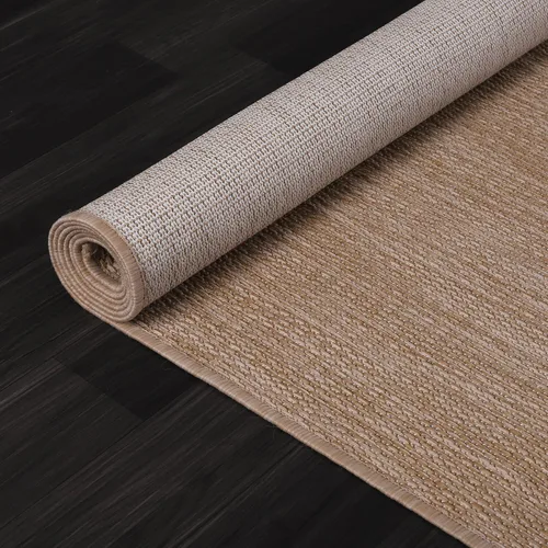 Miniatura 7 de Alfombra Lavable para Interiores y Exteriores 8x10 Resistente a la Intemperie Alfombras de Área Modernas de Yute Sólido para Porche Terraza Balcón
