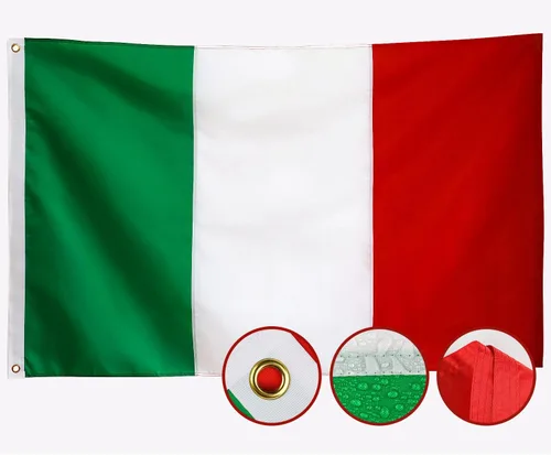 Miniatura 17 de Bandera de México 3x5 para exteriores, banderas mexicanas bordadas, nylon 210D resistente, rayas cosidas, ojales de latón más fuertes, 4 dobladillos