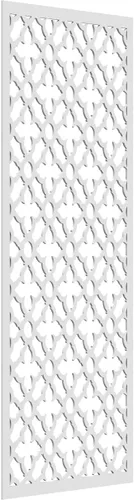 Miniatura 54 de Madison Paneles de pared decorativos de madera con calado, 9 3/8 pulgadas de ancho x 24 3/8 pulgadas de alto x 3/8 de alto, roble rojo rojo (Red Oak)
